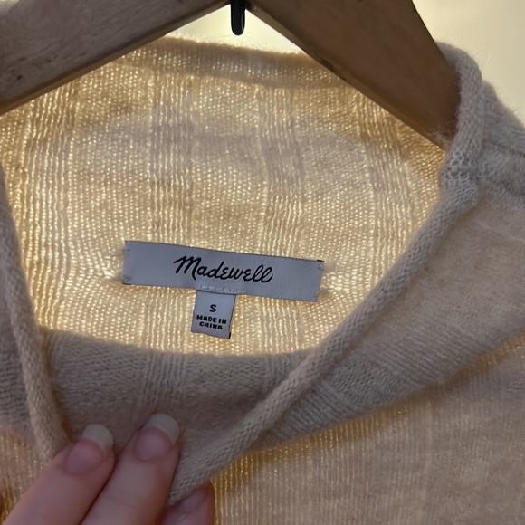 Madewell oatmeal merino wool turtleneck - Picture 3 of 3